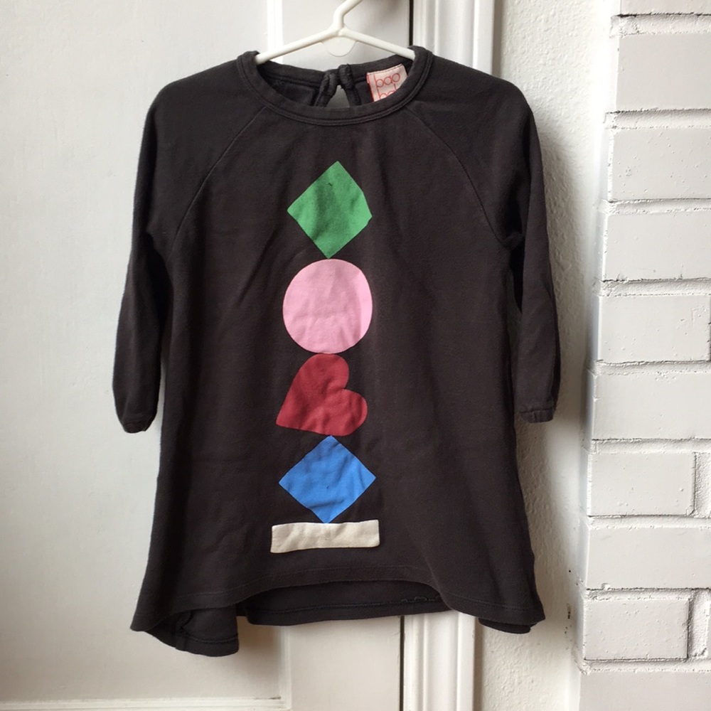 Girls geometric dress